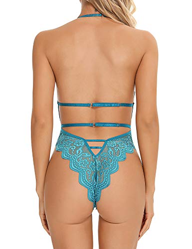 BESDEL Women One Piece Lingerie Lace Sexy Baby Dolls Teddy Sleepwear