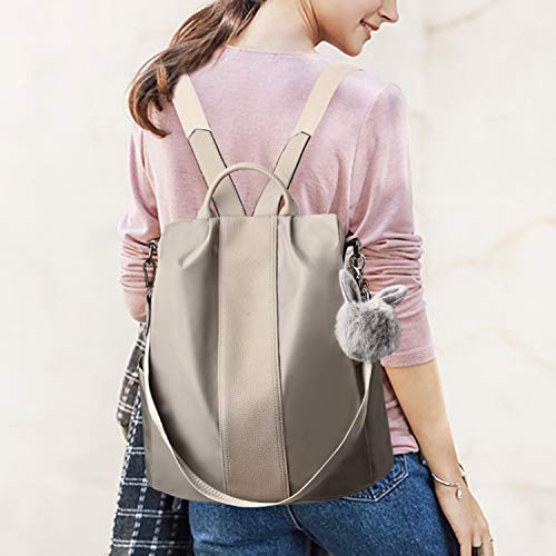 Charmore Women Backpack Ladies Rucksack Waterproof Nylon School bags Anti-theft Dayback Shoulder Bags