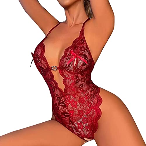 Ladies' Lace See Through Crotch Sexy Pajamas Sexy Lingerie