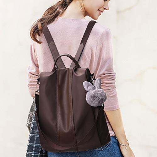 Charmore Women Backpack Ladies Rucksack Waterproof Nylon School bags Anti-theft Dayback Shoulder Bags
