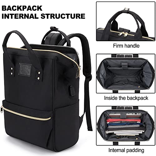 Mini Women Backpack, Small Laptop Backpack, Stylish College School Casual Daypack Bookbag, Work Bags Shopping Light Weight Rucksack For Girls Student Teacher Fits