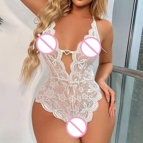 Ladies' Lace See Through Crotch Sexy Pajamas Sexy Lingerie