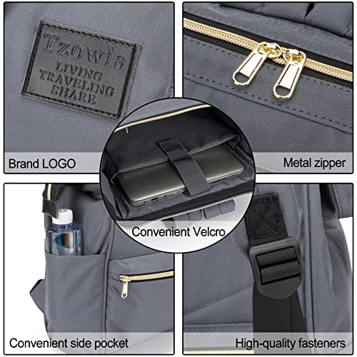 Mini Women Backpack, Small Laptop Backpack, Stylish College School Casual Daypack Bookbag, Work Bags Shopping Light Weight Rucksack For Girls Student Teacher Fits