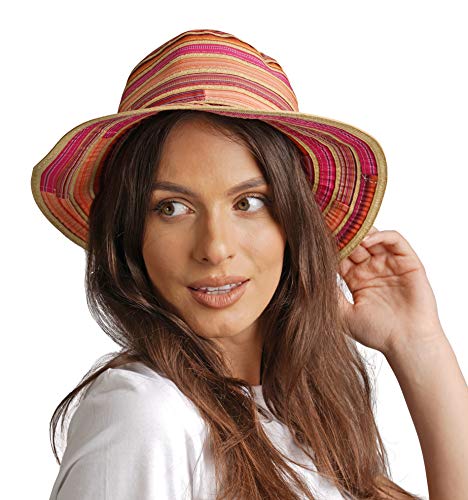 i-Smalls New Season for 2015 Ladies Narrow Brim Ribbon Braid Fashion Sun Hat