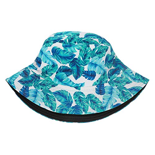 MengPa Unisex Bucket Hat Men Women Summer Travel Sun Fisherman Hats Reversible