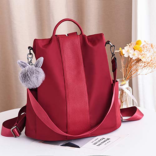 Charmore Women Backpack Ladies Rucksack Waterproof Nylon School bags Anti-theft Dayback Shoulder Bags