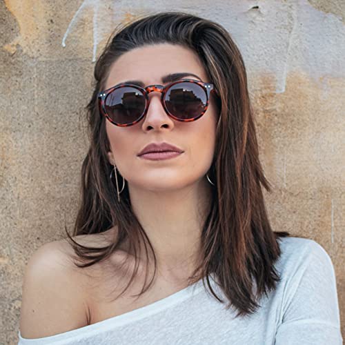 CARFIA Polarised Womens Sunglasses Vintage UV400 Protection Acetate Frame
