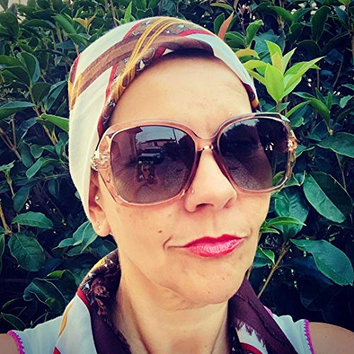 FEISEDY Oversized Polarised Square Sunglasses Sparkling Composite Large Frame Ladies Sunglasses Classic Womens Sunglasses