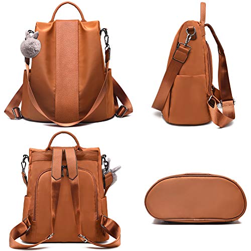 Charmore Women Backpack Ladies Rucksack Waterproof Nylon School bags Anti-theft Dayback Shoulder Bags