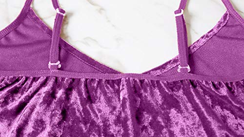 Sexy Lingerie for Women Naughty Erotic Outfits Women Velvet Deep V Camisole Bow Shorts Set Bra Underwear Slutty Underwears Nightwear Sets for Ladies