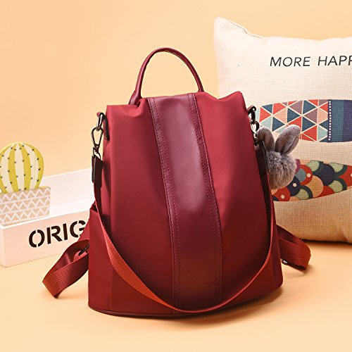 Charmore Women Backpack Ladies Rucksack Waterproof Nylon School bags Anti-theft Dayback Shoulder Bags