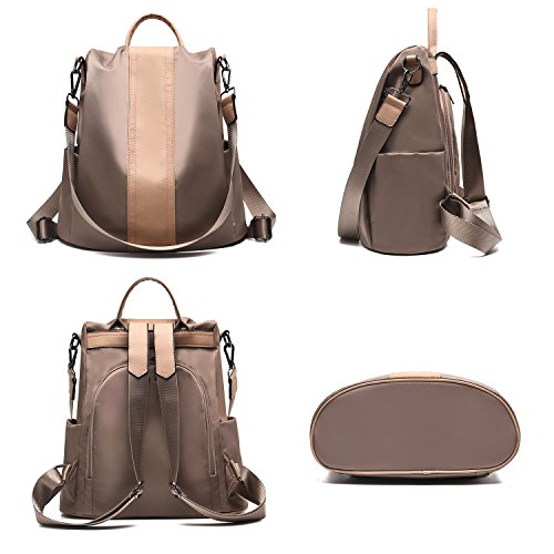 Charmore Women Backpack Ladies Rucksack Waterproof Nylon School bags Anti-theft Dayback Shoulder Bags