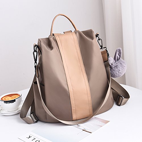 Charmore Women Backpack Ladies Rucksack Waterproof Nylon School bags Anti-theft Dayback Shoulder Bags