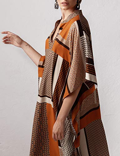 Bsubseach Swimsuit Cover Up for Swimwear Women Kaftan Dresses Summer Caftan with Drawstring