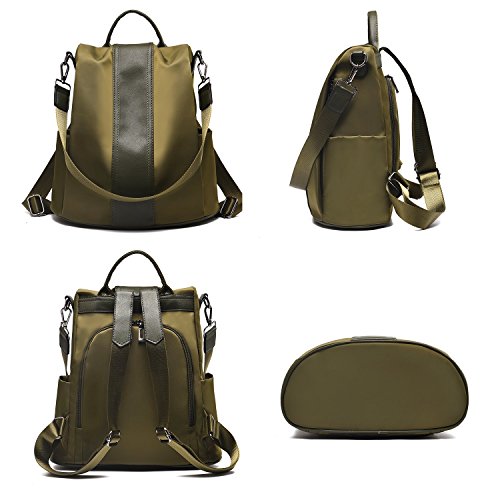 Charmore Women Backpack Ladies Rucksack Waterproof Nylon School bags Anti-theft Dayback Shoulder Bags