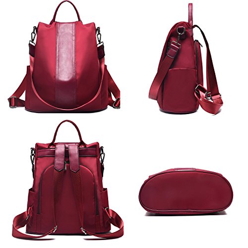 Charmore Women Backpack Ladies Rucksack Waterproof Nylon School bags Anti-theft Dayback Shoulder Bags