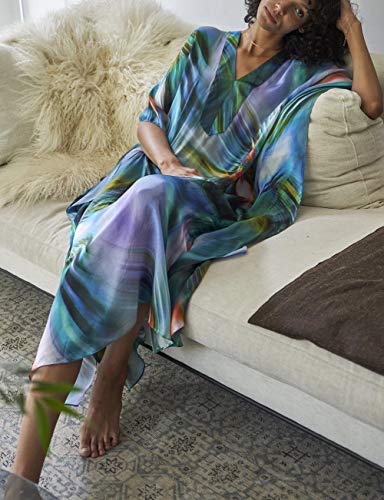 Bsubseach Swimsuit Cover Up for Swimwear Women Kaftan Dresses Summer Caftan with Drawstring