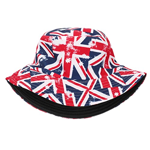 MengPa Unisex Bucket Hat Men Women Summer Travel Sun Fisherman Hats Reversible