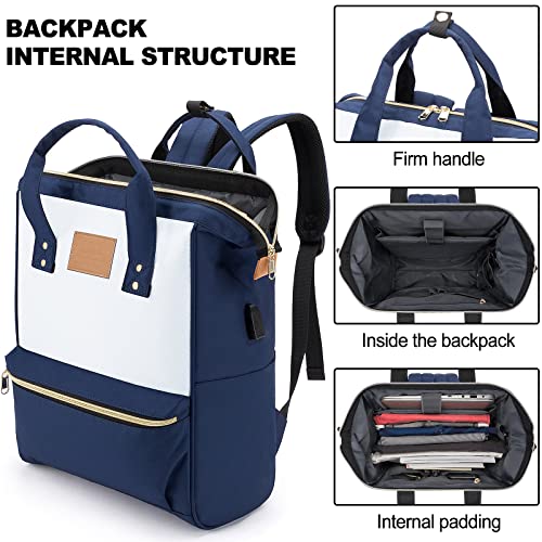 Mini Women Backpack, Small Laptop Backpack, Stylish College School Casual Daypack Bookbag, Work Bags Shopping Light Weight Rucksack For Girls Student Teacher Fits