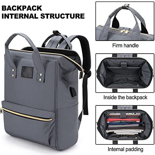 Mini Women Backpack, Small Laptop Backpack, Stylish College School Casual Daypack Bookbag, Work Bags Shopping Light Weight Rucksack For Girls Student Teacher Fits