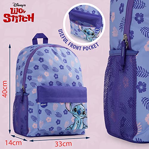 Disney Backpack for Girls, Stitch School Bags for Girls