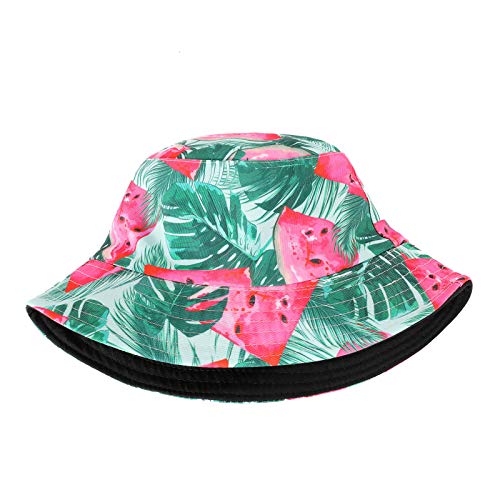 MengPa Unisex Bucket Hat Men Women Summer Travel Sun Fisherman Hats Reversible