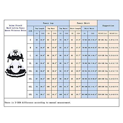 Wannsee Anime French Maid Apron Lolita Fancy Dress Cosplay Costume Furry Cat Ear Gloves Socks Set