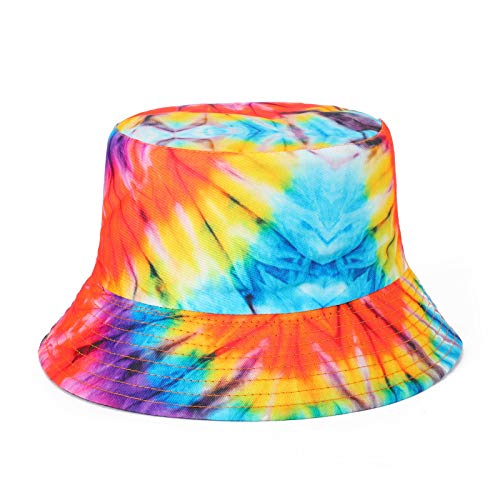 MengPa Unisex Bucket Hat Men Women Summer Travel Sun Fisherman Hats Reversible