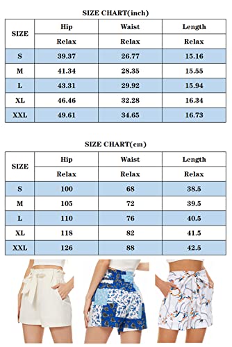 SMENG Ladies Shorts Size 16 Summer Solid Womens Shorts Workout Drawstring Shorts Lounge with Pockets Loose Casual Hot Pants