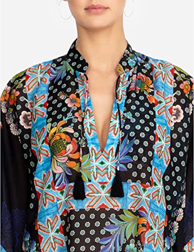 Bsubseach Green Snake Print Loose Kaftan Dress Plus Size Beach Cover Up Half Sleeve Caftan Maxi Dress for Women