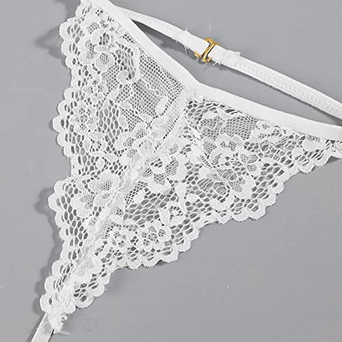 Lingerie Set Love Honey Lingerie Set Long Sleeve Stockings for Women Lingerie Sets for Women UK White Black Bodysuit Women Plus Size Valentines Day Sales Clearance