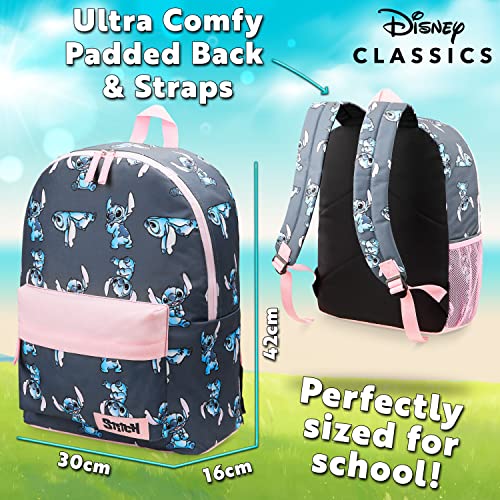 Disney Backpack for Girls, Stitch School Bags for Girls