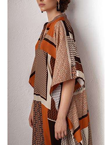Bsubseach Swimsuit Cover Up for Swimwear Women Kaftan Dresses Summer Caftan with Drawstring