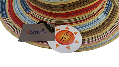 i-Smalls New Season for 2015 Ladies Narrow Brim Ribbon Braid Fashion Sun Hat