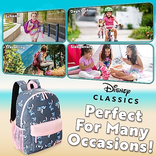 Disney Backpack for Girls, Stitch School Bags for Girls