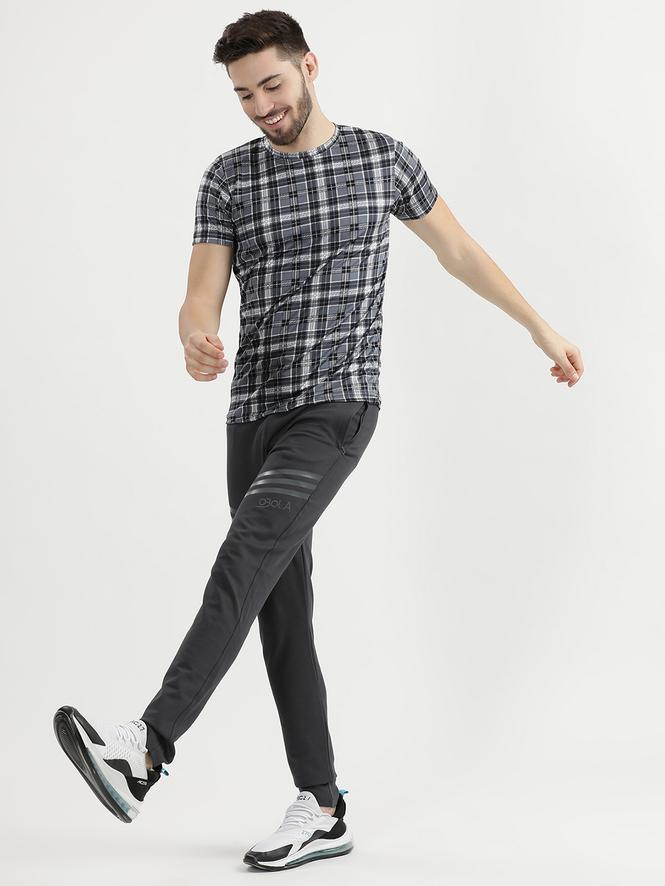 Men Drifit Half Sleeves T-Shirt (Grey)