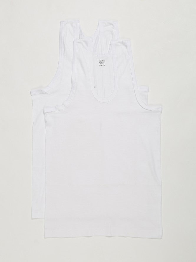 Men Vest (White)