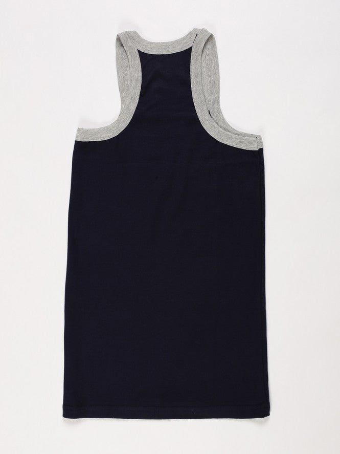 Men Gym Vest (Navy Blue)